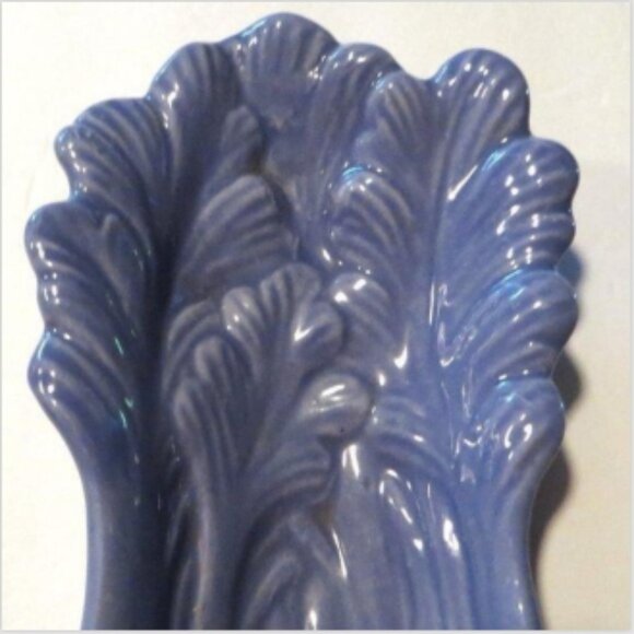 Vintage MCM Kitchen Decor Celery Dish Blue 1959 Dining Table Decor And Use - Picture 3 of 8